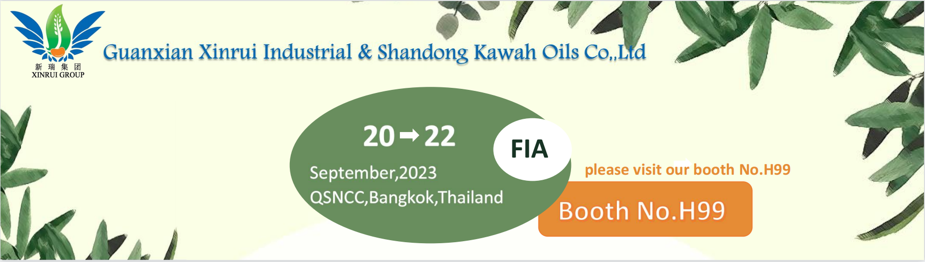 Xinrui Group exhibirá productos innovadores en FI Asia en Bangkok